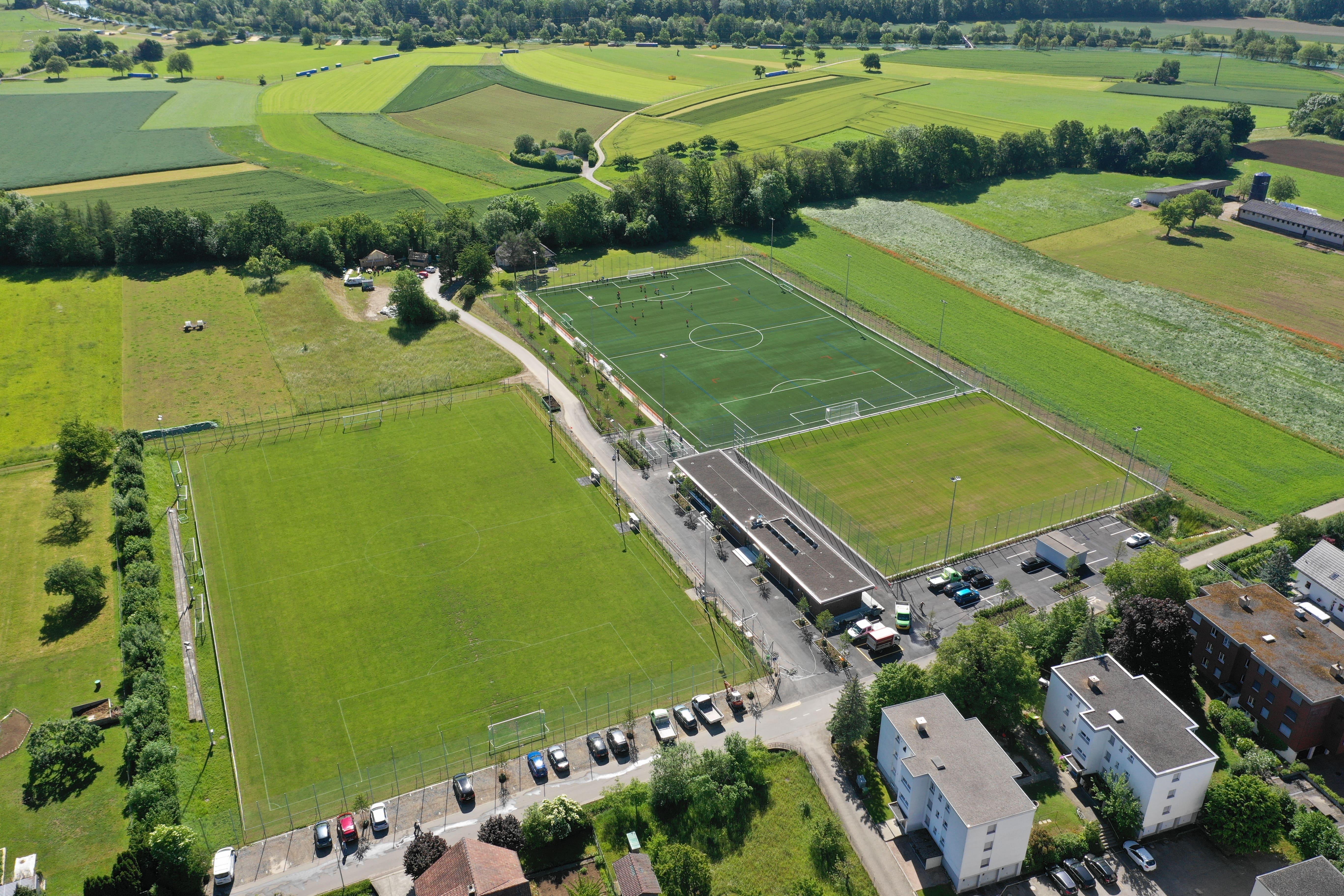 Sportplatz Breite